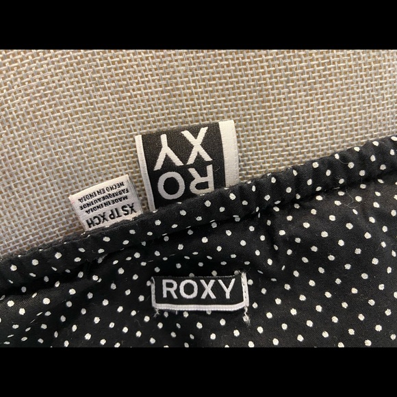 ROXY Summer Polka Dot Dress Strapless Size XS - Picture 8 of 8